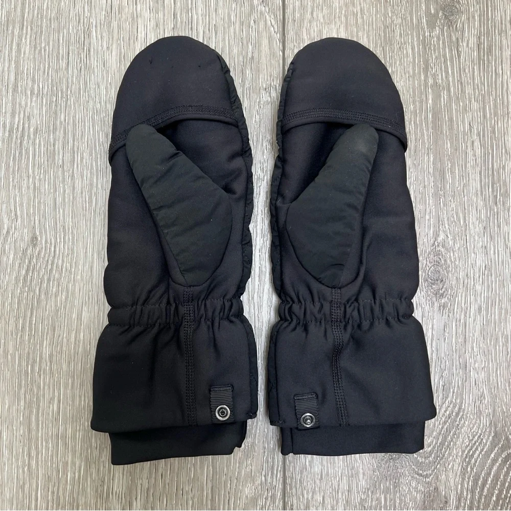 LULULEMON NO SHIVERS MITTENS II BLACK - Picture 3 of 8